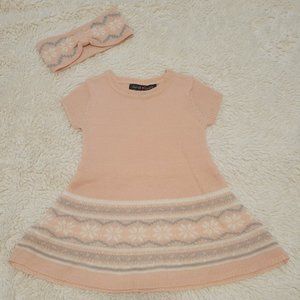 "Derek Heart Girl" Toddler Sweater Dress (3T)